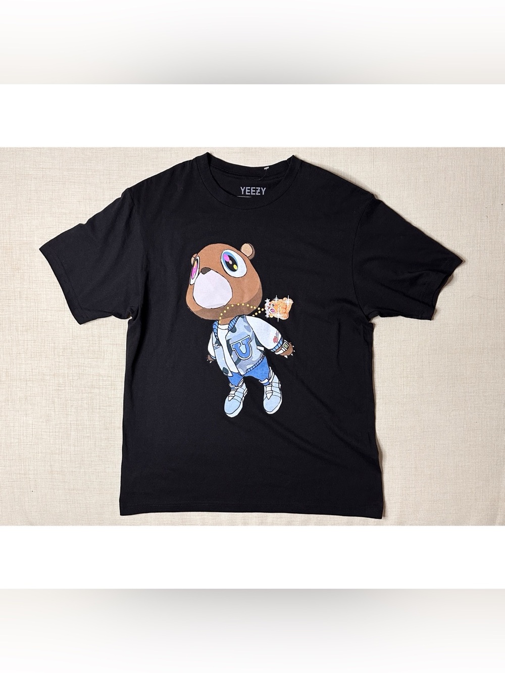 Kanye West x Takashi Murakami 2009 Graduation Bear Graphic Tee Medium